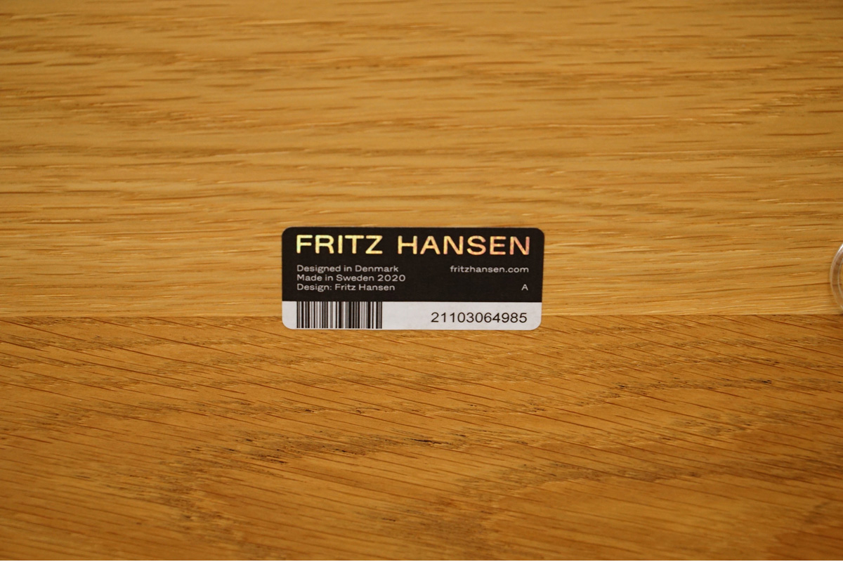 FritzHansen(フリッツハンセン) FH61 JOIN(ジョイン) コーヒーテーブル 　ステッカー