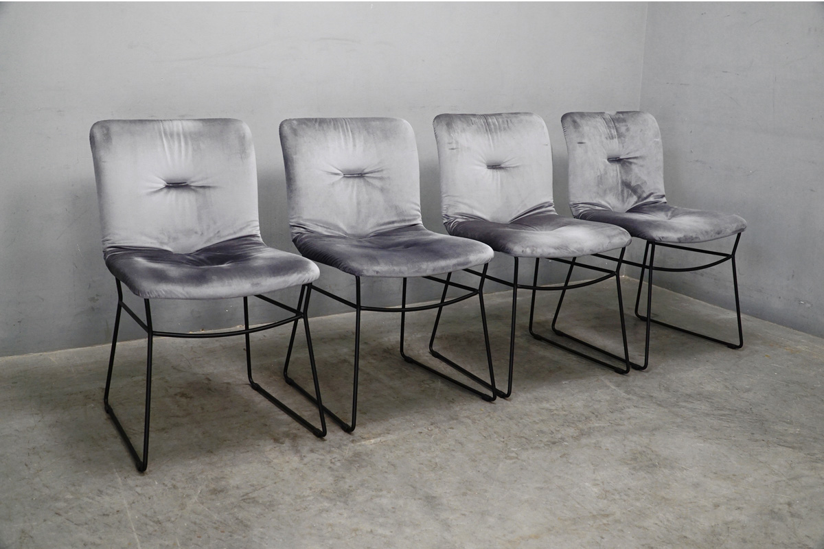 Calligaris (カリガリス) ANNIE SOFT(アニーソフト)チェア4脚セット