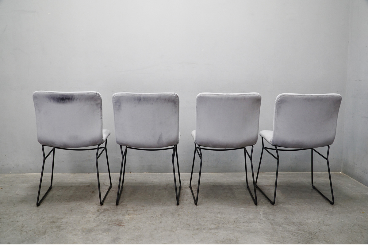 Calligaris (カリガリス) ANNIE SOFT(アニーソフト)チェア4脚セット　背面