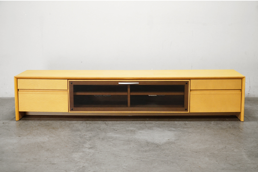 karimoku(カリモク) テレビボード QU67シリーズ AV・TV台 キャビネット オーク材 アドア東京