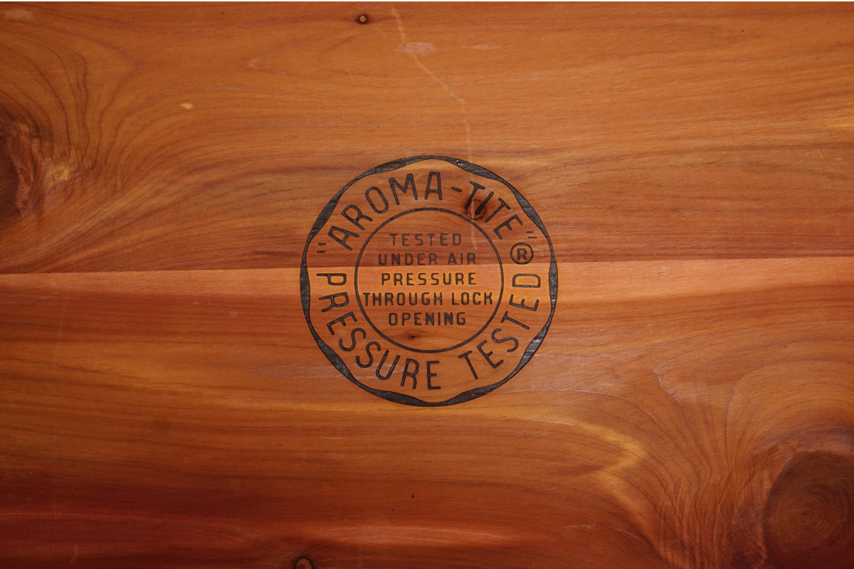 ヴィンテージ Lane(レーン) Cedar Chest(シダーチェスト) ブランケットキャビネット サイドボード 焼き印