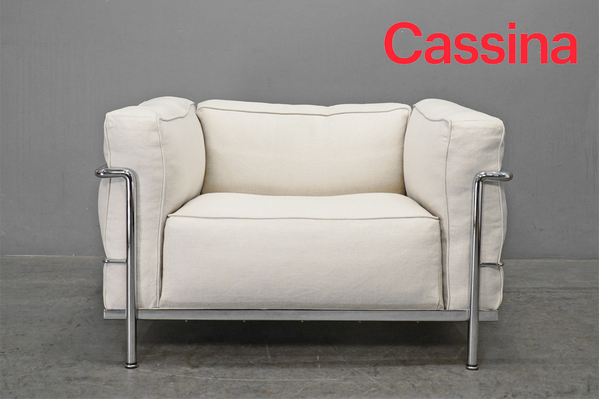 Cassina(カッシーナ) 3 FAUTEUIL GRAND CONFORT「LC3」1人掛けソファ 1シーター