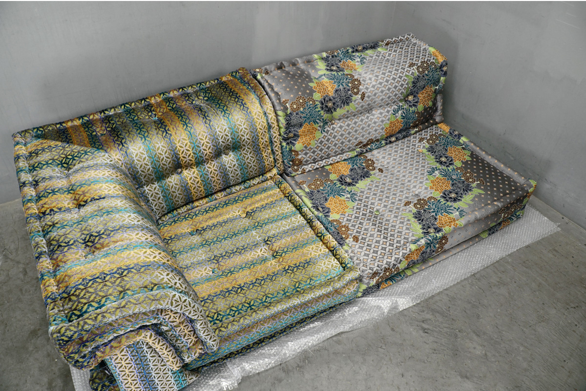 Roche Bobois(ロッシュ ボボア) Mah Jong(マ ジョン) KENZO TAKADA(ケンゾータカダ) ソファセット　座面