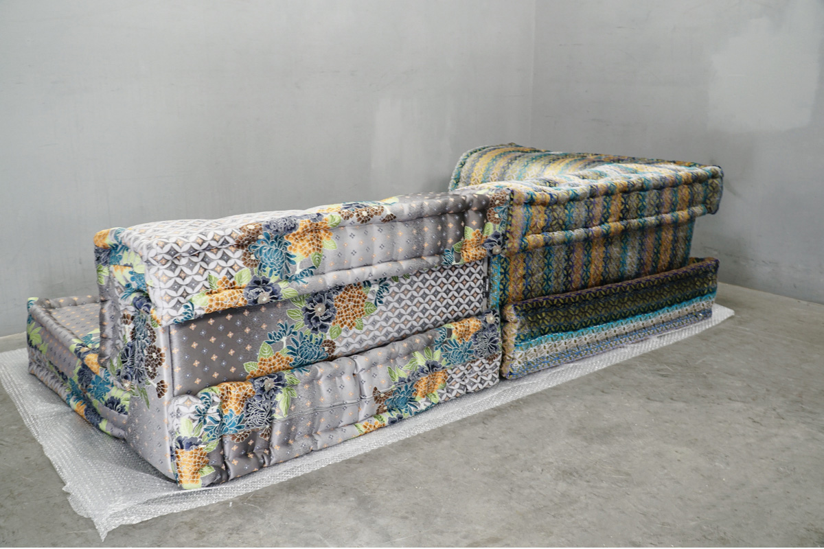 Roche Bobois(ロッシュ ボボア) Mah Jong(マ ジョン) KENZO TAKADA(ケンゾータカダ) ソファセット　背面