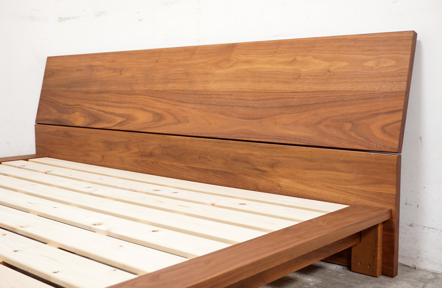 Master Wal (マスターウォール) KP(ケーピー) ウォールナット材 ダブルサイズベッド ACTUS(アクタス) アドア東京