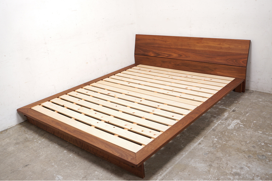 Master Wal (マスターウォール) KP(ケーピー) ウォールナット材 ダブルサイズベッド ACTUS(アクタス) アドア東京