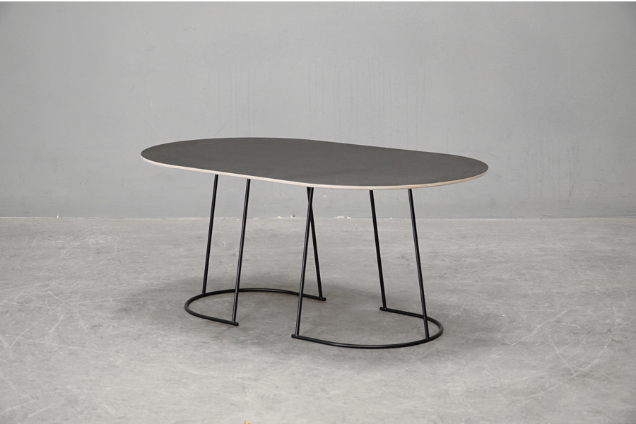 MUUTO(ムート) -アドア東京- AIRY COFFEE TABLE MEDIUM(エアリーコーヒーテーブル ミディアム) ブラック センターテーブル