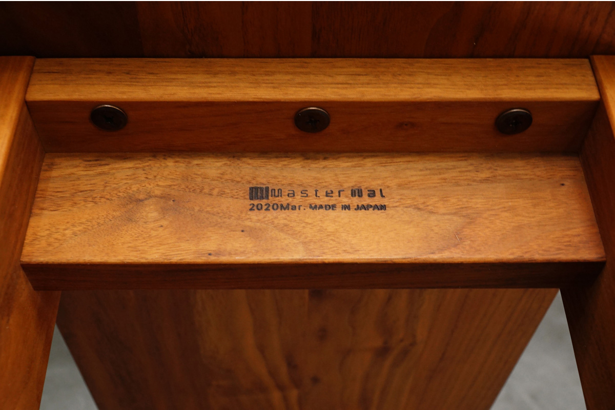 Master Wal (マスターウォール) WILDWOOD BENCH(ワイルドウッド ベンチ)　焼き印