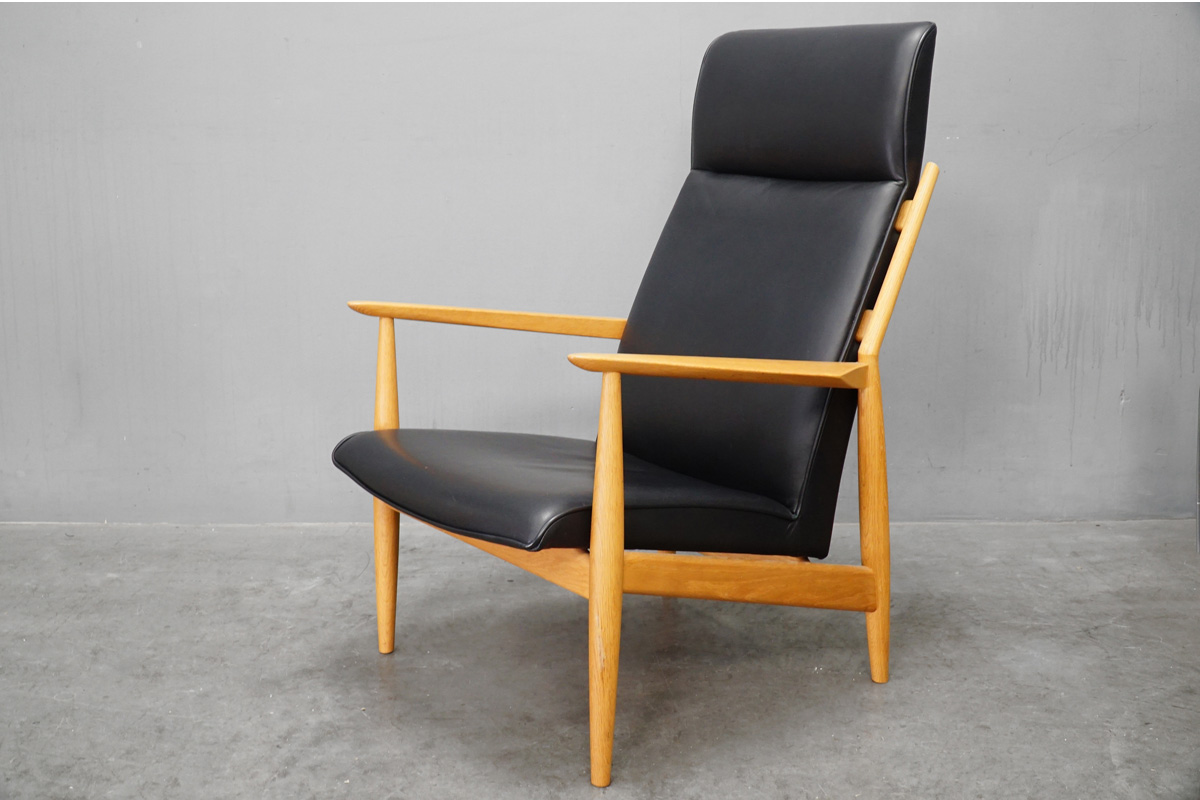 日進木工 GROW (グロウ) パーソナルチェア+オットマンセット