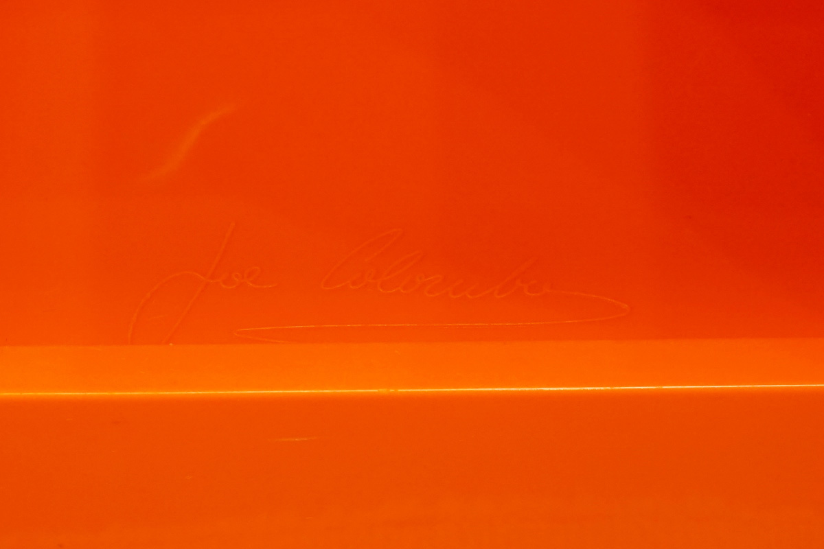 B-Line(ビーライン）ボビーワゴン 3段3トレイ 廃盤オレンジ　サイン