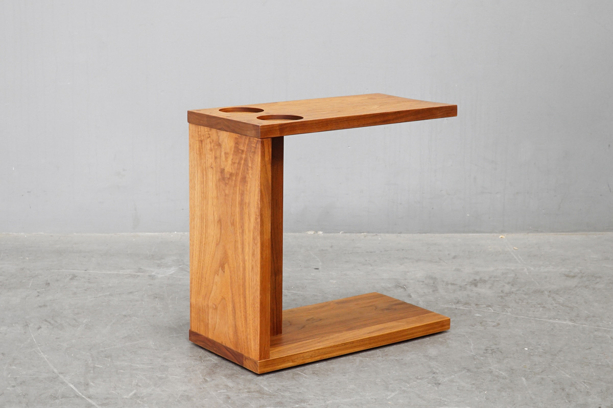 Master Wal (マスターウォール) PEG SIDE TABLE(ペグ サイドテーブル) ウォールナット　背面