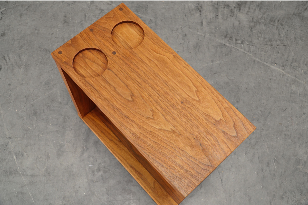 Master Wal (マスターウォール) PEG SIDE TABLE(ペグ サイドテーブル) ウォールナット　天板