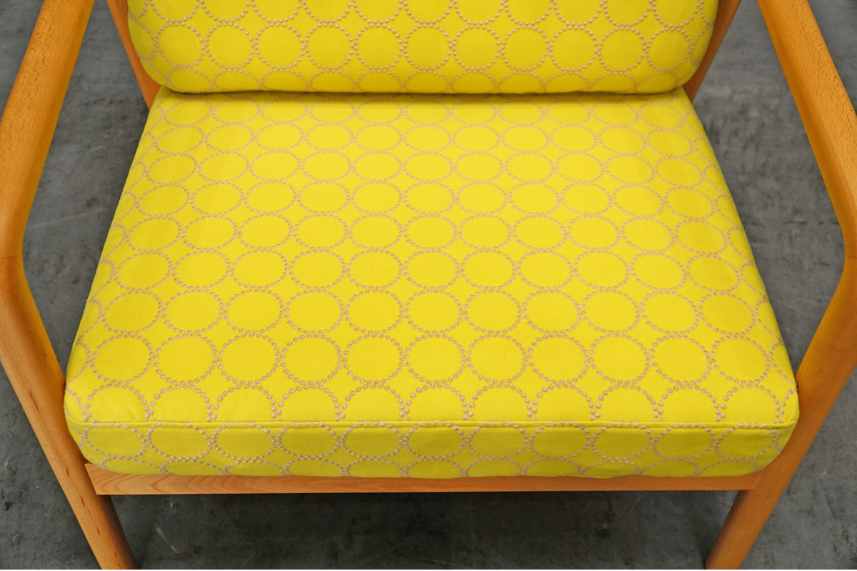 宮崎椅子製作所 PePe(ペペ) 1人掛けソファ(1シーター・1P) ブナ材 タンバリン　座面