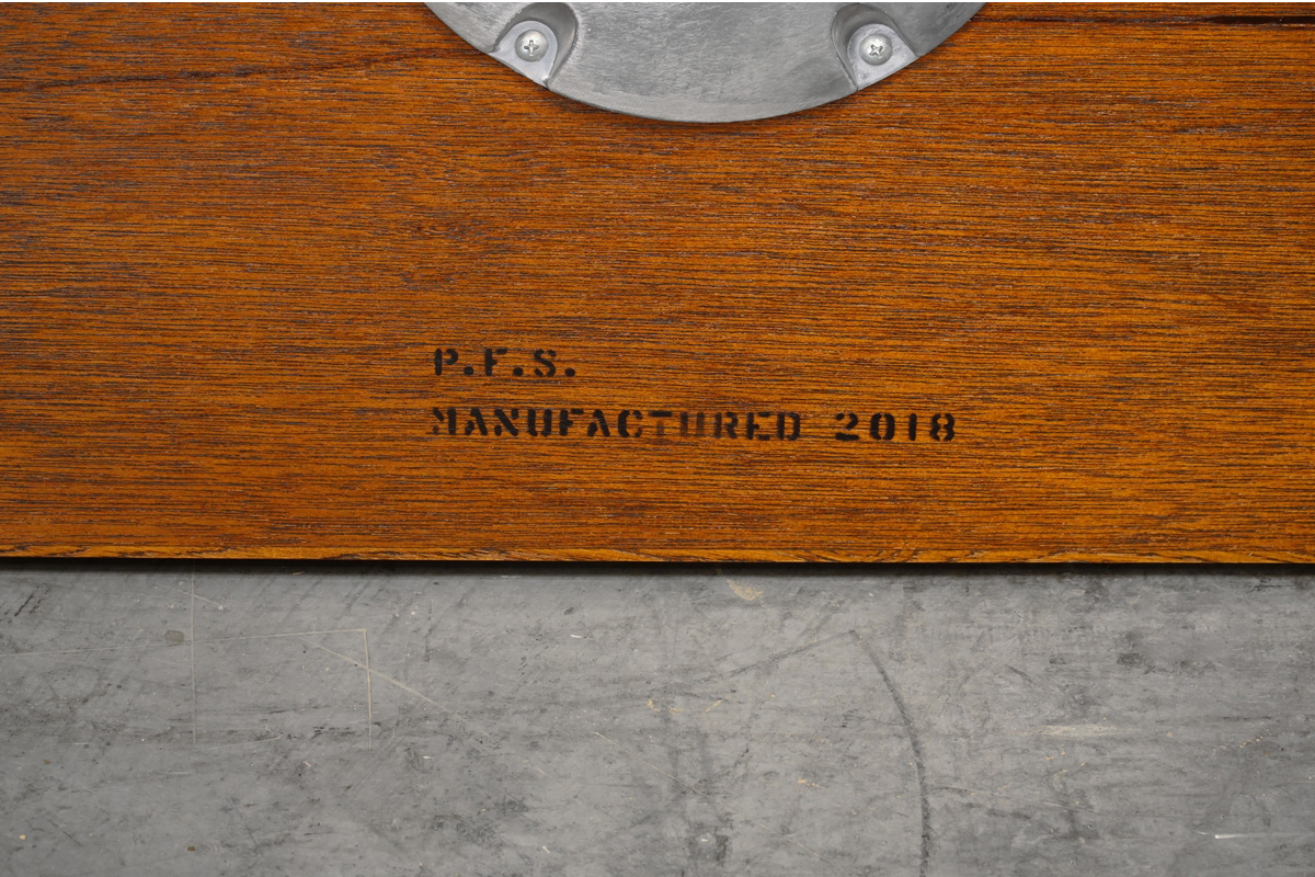 P.F.S Pacific furniture service(パシフィックファニチャーサービス) PFS SIDE TABLE(PFSサイドテーブル) 　焼き印