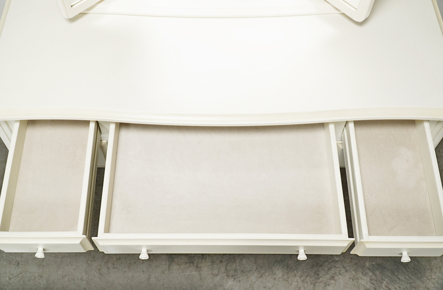 Laura Ashley(ローラアシュレイ) PROVENCALE(プロヴァンセル) ドレッサー 鏡台 +スツールセット　アドア東京