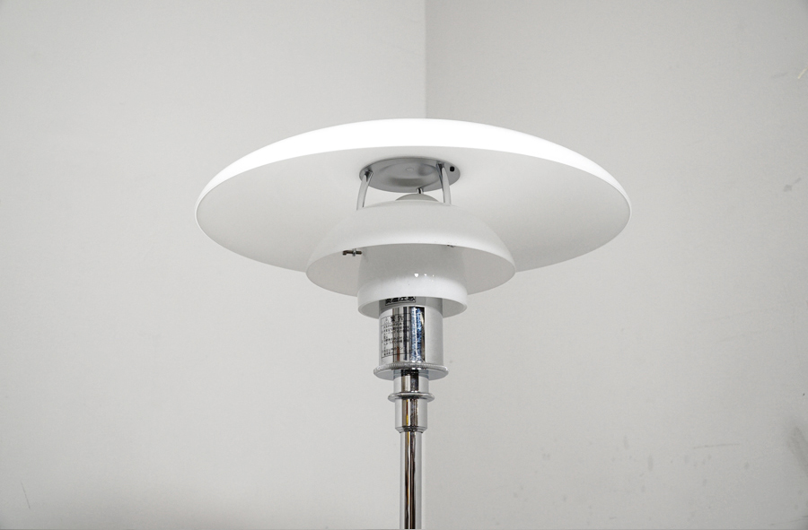 拡大 louis poulsen(ルイスポールセン) PH3 1/2-21/2 フロアスタンド シルバークローム ランプ照明 ヤマギワ アドア東京