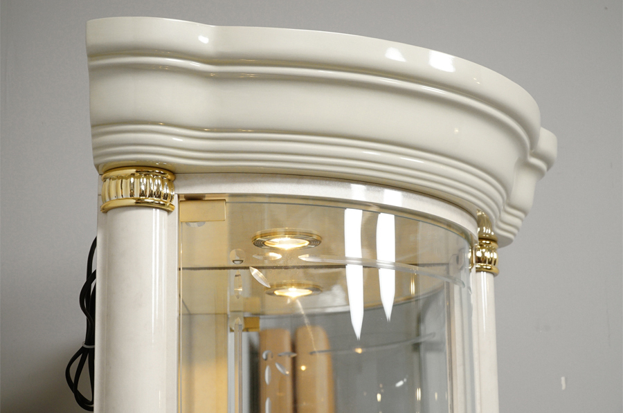 Saltarelli Mobili(サルタレッリモビリ) FLORENCE(フローレンス) コーナーキャビネット 飾り棚　アドア東京