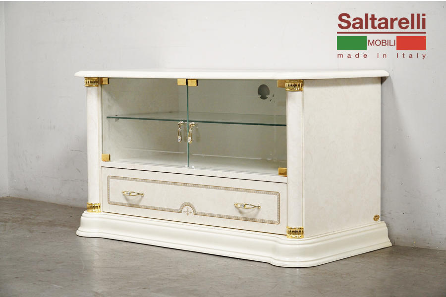Saltarelli Mobili(サルタレッリモビリ) FLORENCE(フローレンス) TVボード テレビ台 アイボリー　アドア東京