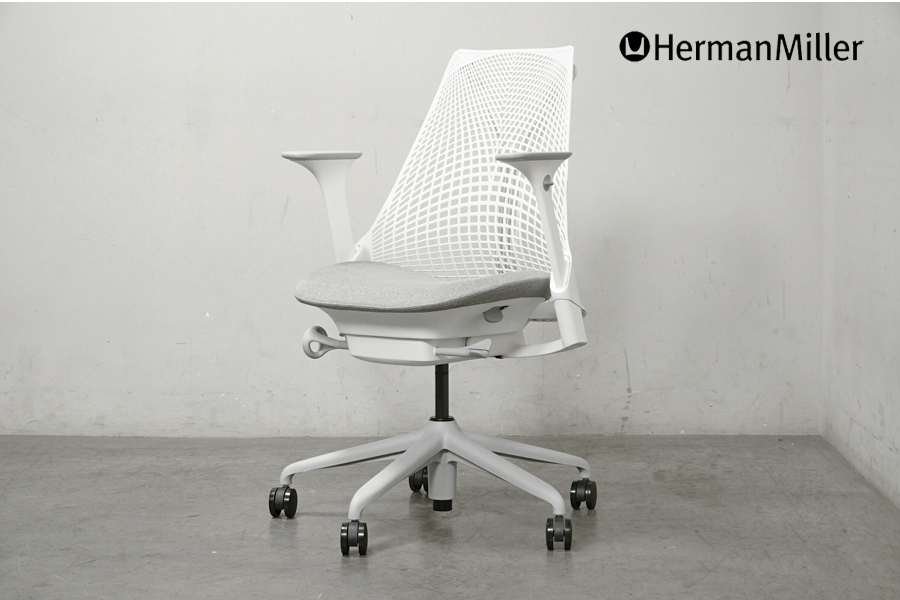 HermanMiller（ハーマンミラー）SAYL Chair(セイルチェア)  ホワイト×フォグベース イヴ・ベアール　アドア東京