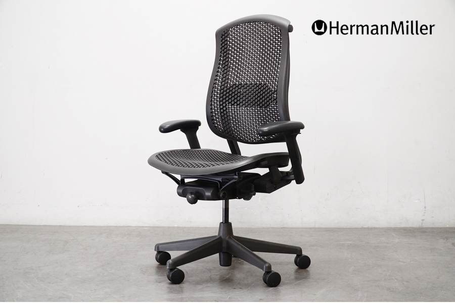 HermanMiller（ハーマンミラー）Celle Chair(セラチェア)  グラファイト デスクチェア オフィスチェア　アドア東京