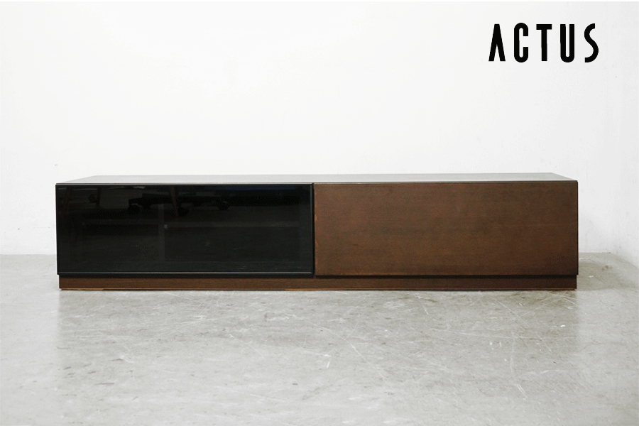 ACTUS(アクタス) SHINE(シャイン) AV・テレビボードキャビネット TV台 ウォールナット　アドア東京