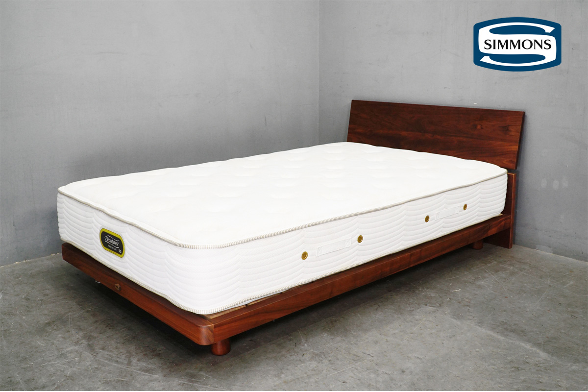 Simmons(シモンズ ) ビューティレスト プレミアム エグゼクティブ マットレス付 セミダブルベッド