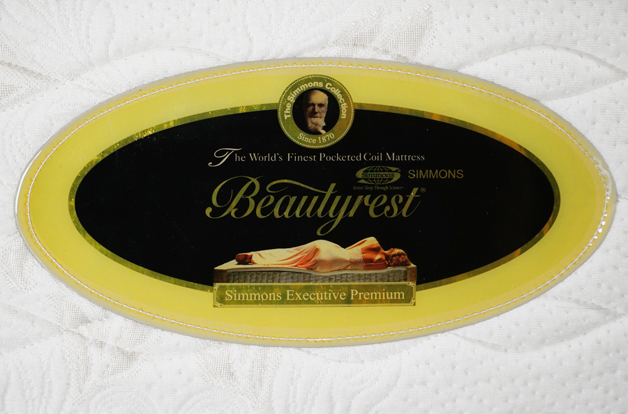Simmons(シモンズ )ベッド ビューティレスト エグゼクティブ プレミアム マットレス付 クイーンサイズベッド　アドア東京
