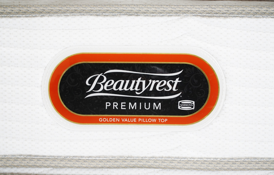 Simmons(シモンズ )ベッド ビューティレスト プレミアム ゴールデンバリューピロートップマットレス付 Flou セミダブルベッド アドア東京