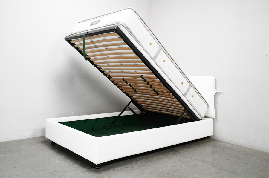 Simmons(シモンズ )ベッド ビューティレスト プレミアム ゴールデンバリューピロートップマットレス付 Flou セミダブルベッド アドア東京