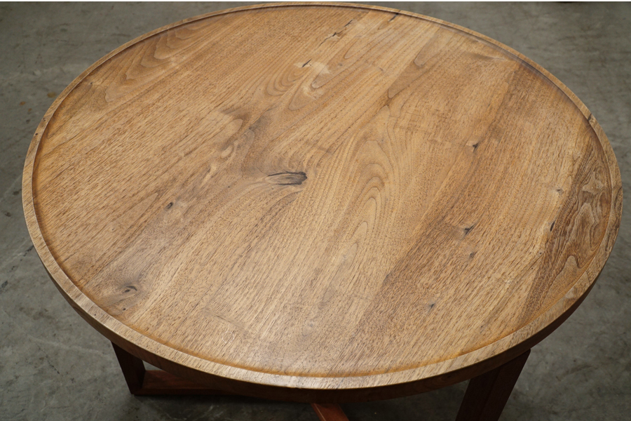 HIRASHIMA (ヒラシマ)  SPAGO(スパーゴ) Circle Table 070 High(サークルテーブル70 ハイ) ウォールナット　アドア東京