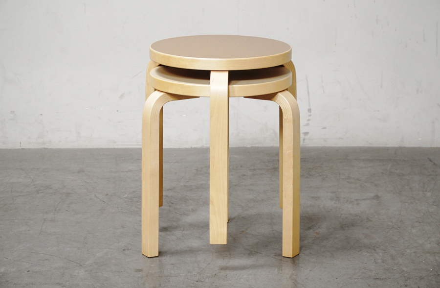 artek(アルテック) Stool60(スツール60)3本脚 アルヴァ・アアルト80周年記念 アドア東京