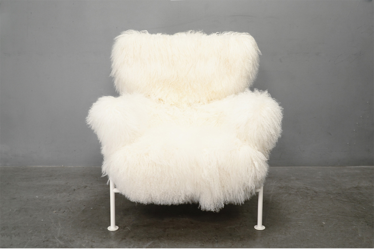 Cassina(カッシーナ) 836 Tre Pezzi Wool White( トレ ペッツィ ウール ホワイト) ラウンジチェア