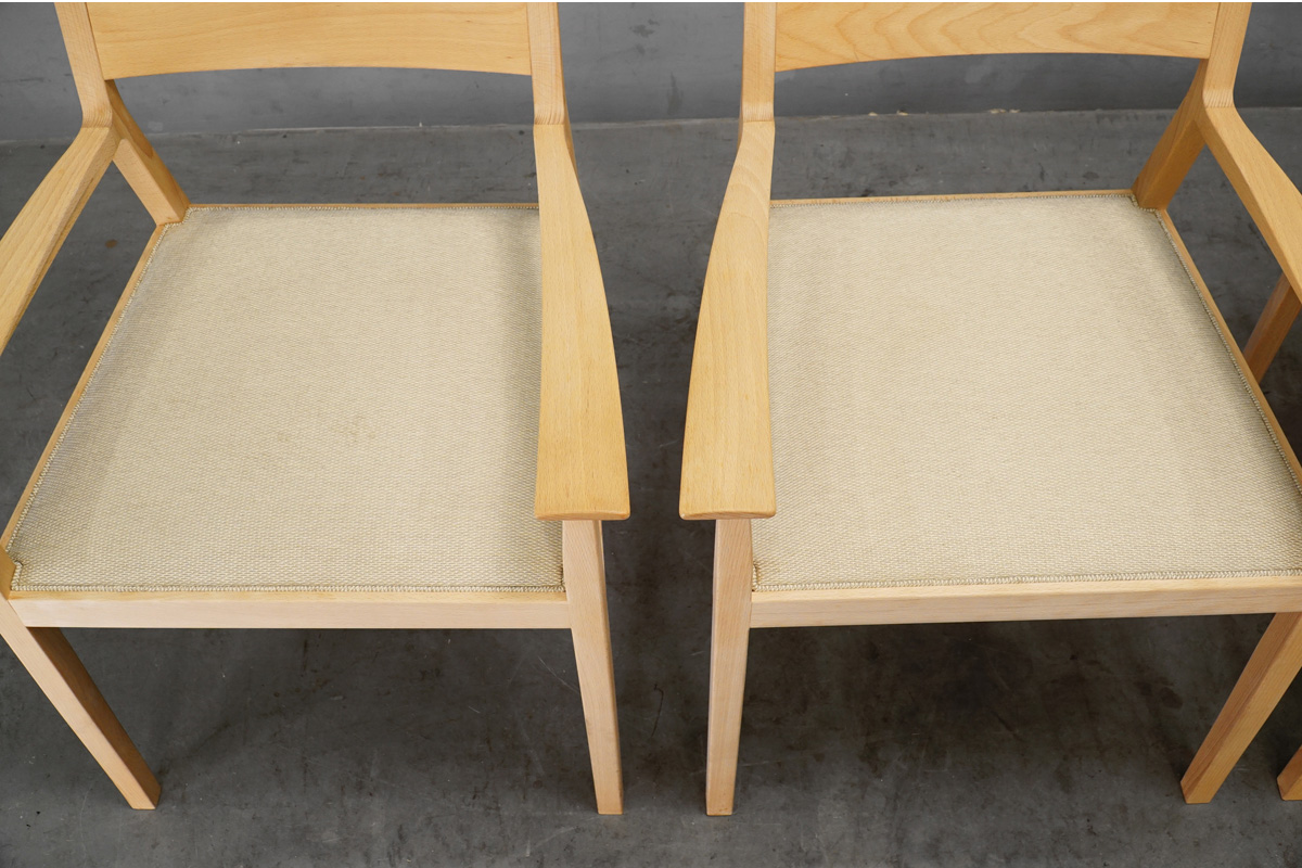 TIME&STYLE (タイムアンドスタイル) Vision(ヴィジョン) ダイニングチェア4脚セット 座面