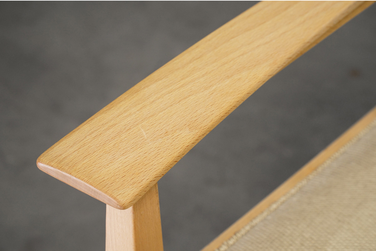 TIME&STYLE (タイムアンドスタイル) Vision(ヴィジョン) ダイニングチェア4脚セット アーム部