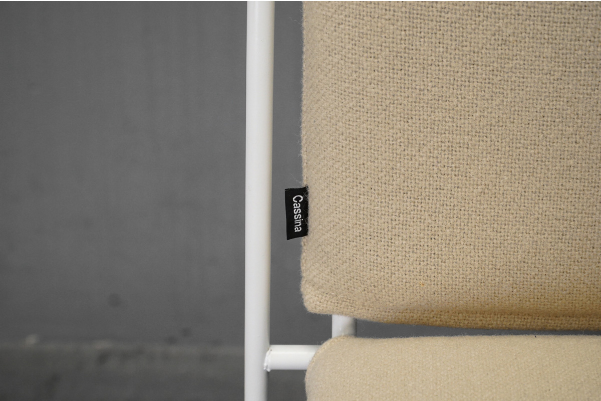 Cassina(カッシーナ) W55 TULU LG(ツル LG) スタッキングチェア　タグ