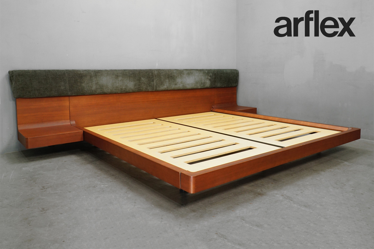 arflex(アルフレックス) VAKNA(ヴァクナ) キングサイズ ベッドフレーム