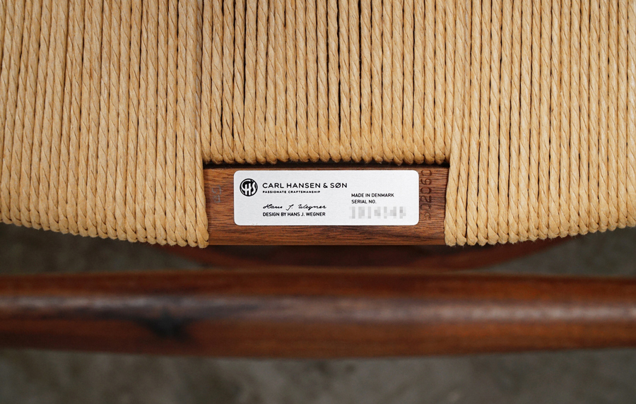 Carlhansen & son(カールハンセン&サン) Yチェア CH24 ウォールナット ハンス・J・ウェグナー ラベル アドア東京