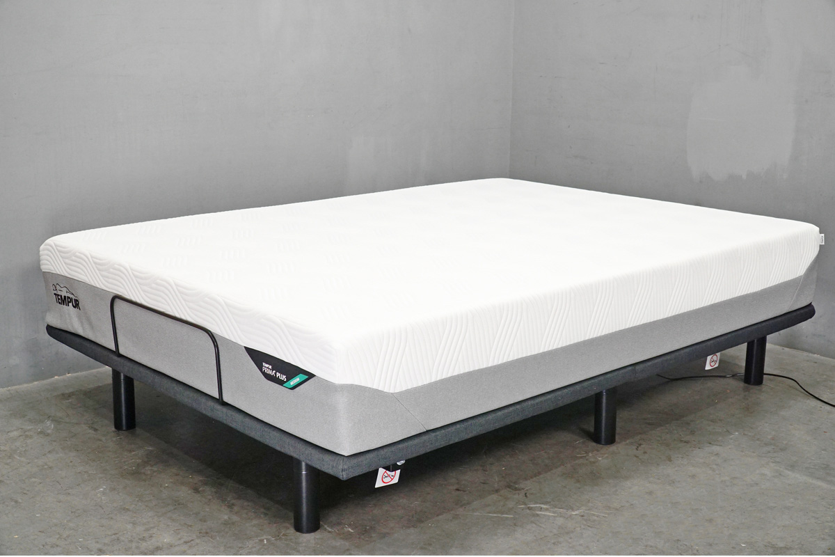 TEMPUR(テンピュール) Zero-G (ゼロジー) フォール 電動リクライニングベッド マットレス付き ダブルサイズ